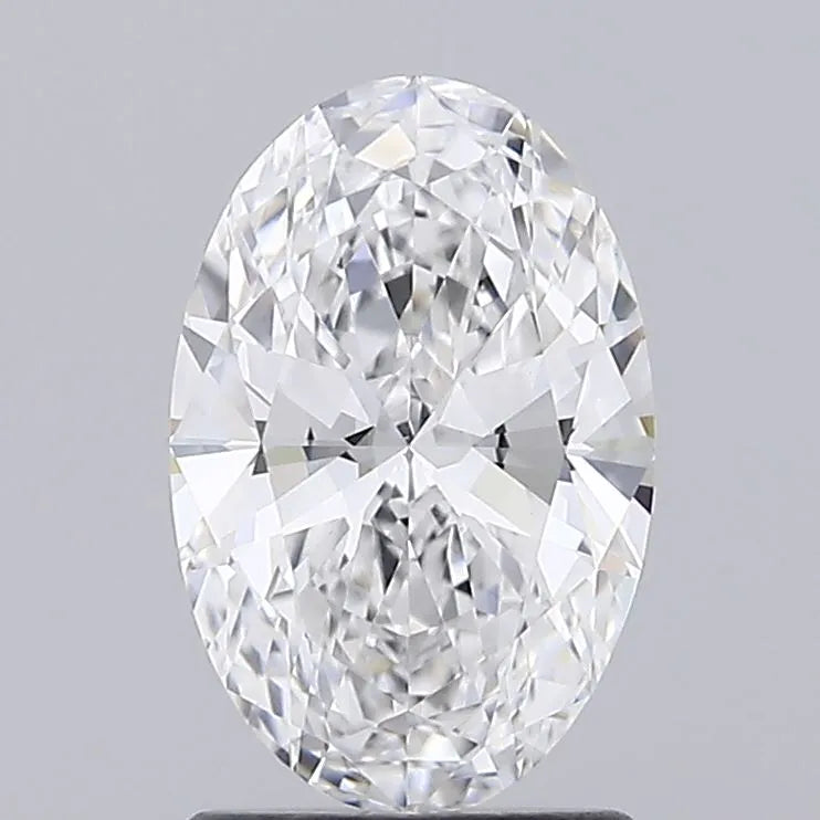 1.71ct Oval Lab Grown Diamond (Colour D, Clarity VVS2, IGI Certified)