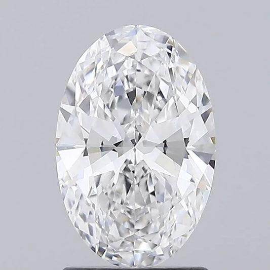 1.71ct Oval Lab Grown Diamond (Colour D, Clarity VVS2, IGI Certified)