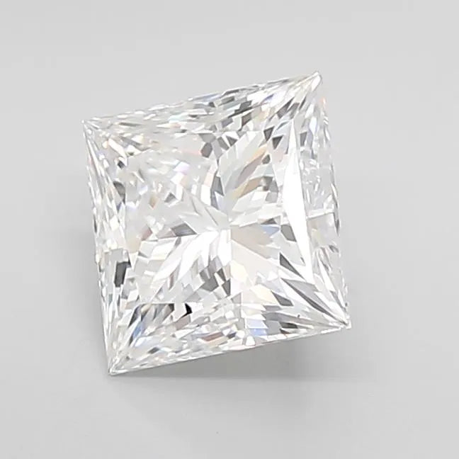 1.73ct Princess Lab Grown Diamond (Colour D, Clarity IF, Cut EX, IGI Certified)