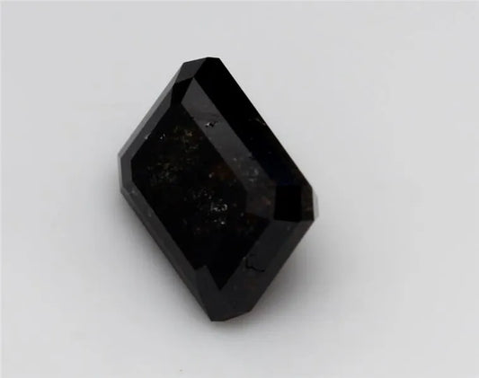 1.76ct Emerald Natural Diamond (Colour Fancy Black, Clarity VVS2, Cut EX, GIA Certified)