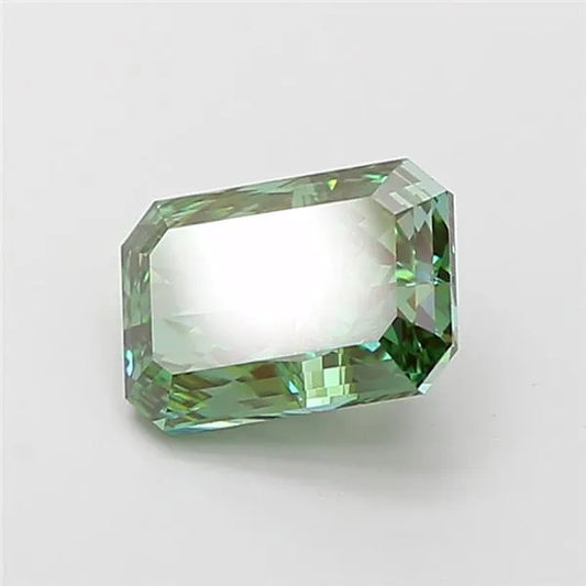1.81ct Radiant Lab Grown Diamond (Colour Fancy Vivid Green, Clarity VVS2, IGI Certified)