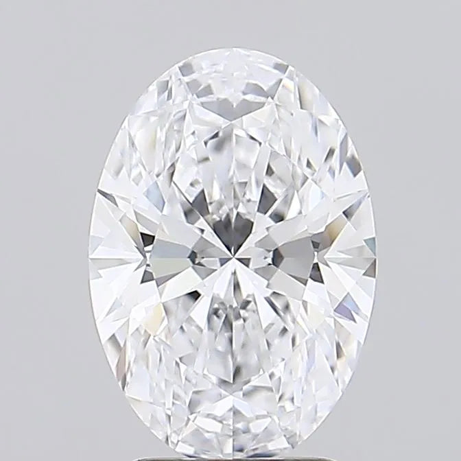 1.87ct Oval Lab Grown Diamond (Colour D, Clarity IF, IGI Certified)