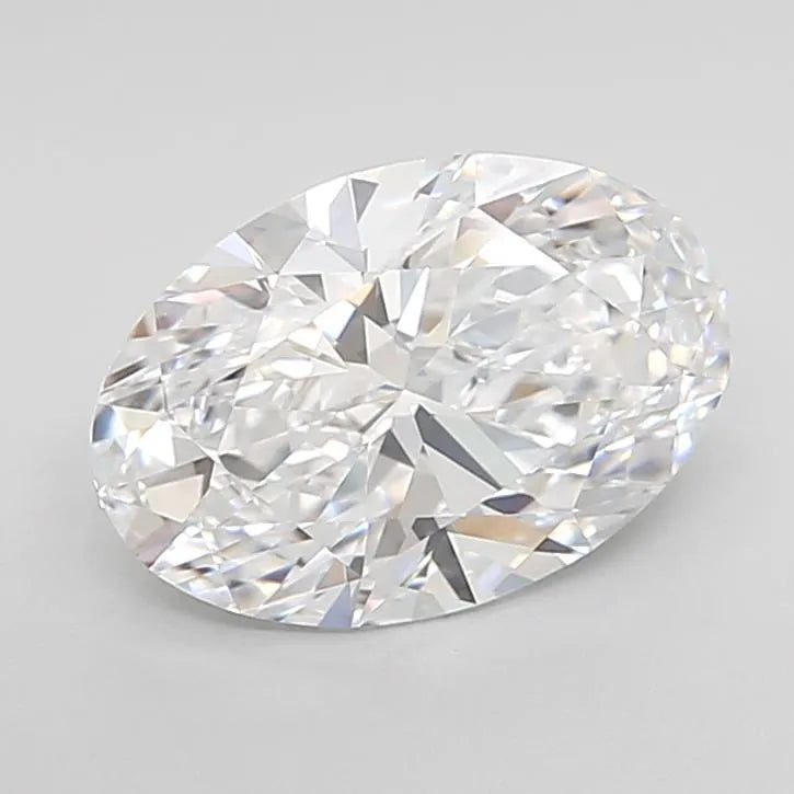 1.90ct Oval Lab Grown Diamond (Colour D, Clarity FL, IGI Certified)