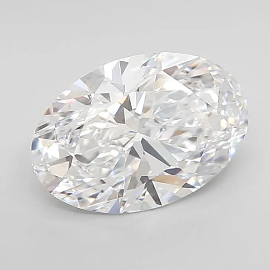 1.90ct Oval Lab Grown Diamond (Colour D, Clarity FL, IGI Certified)