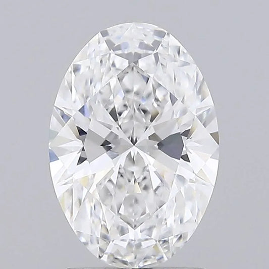 1.93ct Oval Lab Grown Diamond (Colour D, Clarity VVS2, IGI Certified)
