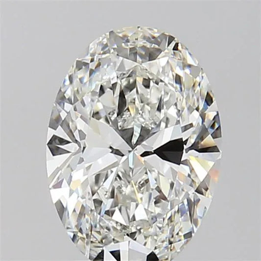 1.93ct Oval Lab Grown Diamond (Colour F, Clarity VVS2, IGI Certified)