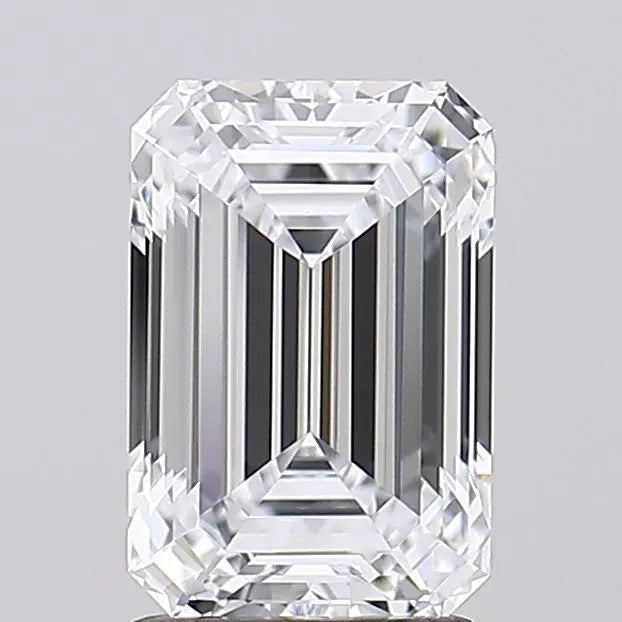 1.95ct Emerald Lab Grown Diamond (Colour E, Clarity IF, IGI Certified)