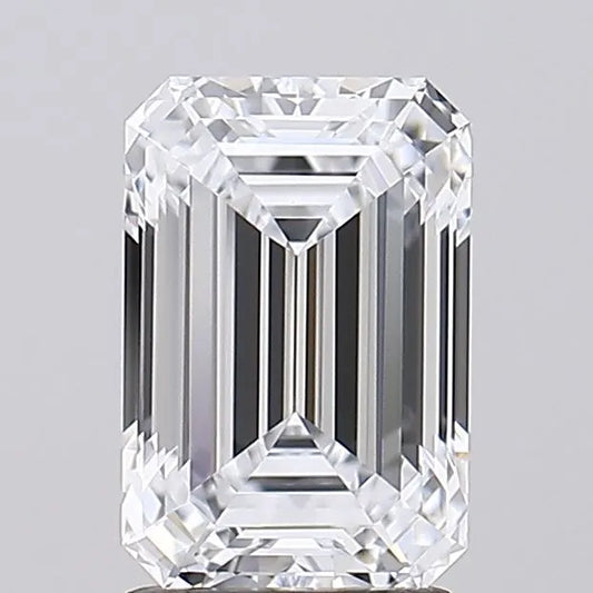 1.95ct Emerald Lab Grown Diamond (Colour E, Clarity IF, IGI Certified)