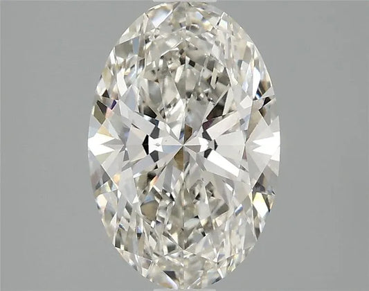 1.98ct Oval Lab Grown Diamond (Colour H, Clarity VS1, IGI Certified)