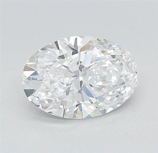 1.99ct Oval Lab Grown Diamond (Colour D, Clarity FL, GIA Certified)