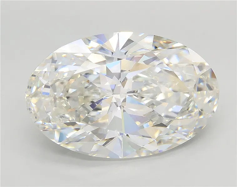 10.01ct Oval Lab Grown Diamond (Colour F, Clarity VVS2, IGI Certified)
