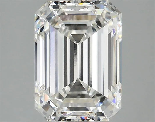 3.02ct Emerald Lab Grown Diamond (Colour E, Clarity VVS2, IGI Certified)