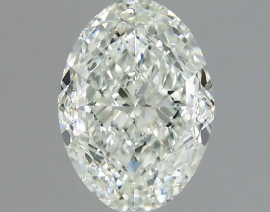 2.00ct Oval Natural Diamond (Colour Very Light Green, Clarity VS2, GIA Certified)