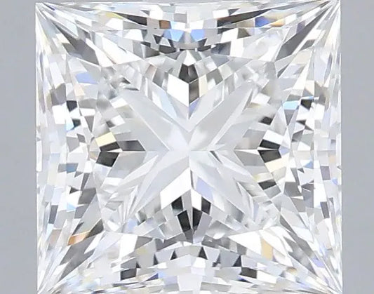 2.00ct Princess Lab Grown Diamond (Colour E, Clarity VVS1, IGI Certified)