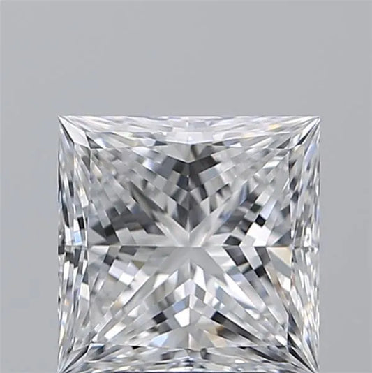 2.00ct Princess Natural Diamond (Colour D, Clarity IF, GIA Certified)