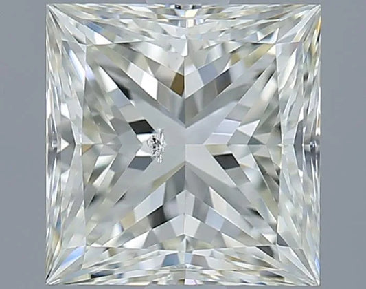 2.00ct Princess Natural Diamond (Colour I, Clarity SI2, Cut VG, IGI Certified)