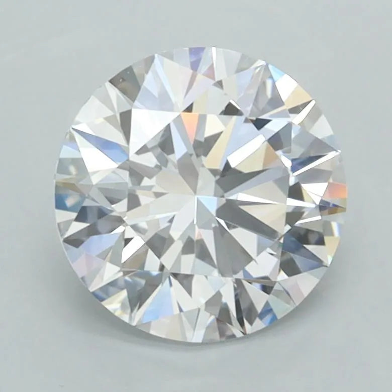 2.00ct Round Lab Grown Diamond (Colour D, Clarity IF, Cut ID, IGI Certified)