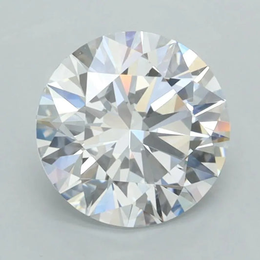 2.00ct Round Lab Grown Diamond (Colour D, Clarity IF, Cut ID, IGI Certified)