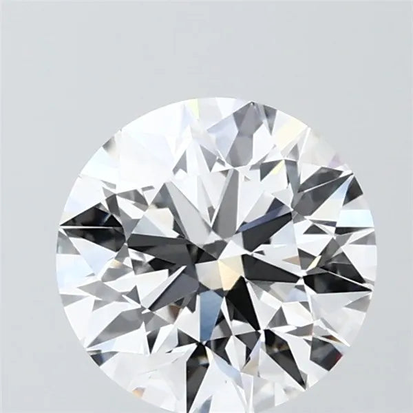2.00ct Round Lab Grown Diamond (Colour D, Clarity VVS2, Cut EX, IGI Certified)