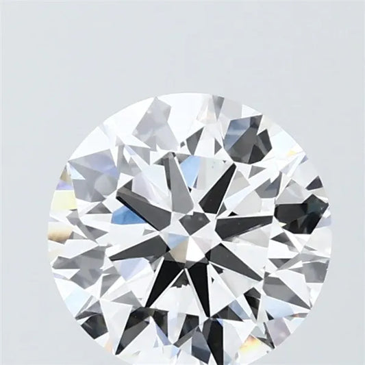 2.00ct Round Lab Grown Diamond (Colour E, Clarity VS1, Cut EX, IGI Certified)