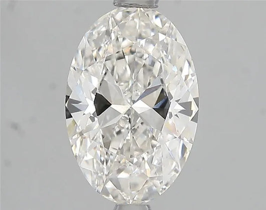 2.01ct Oval Lab Grown Diamond (Colour G, Clarity VS1, IGI Certified)
