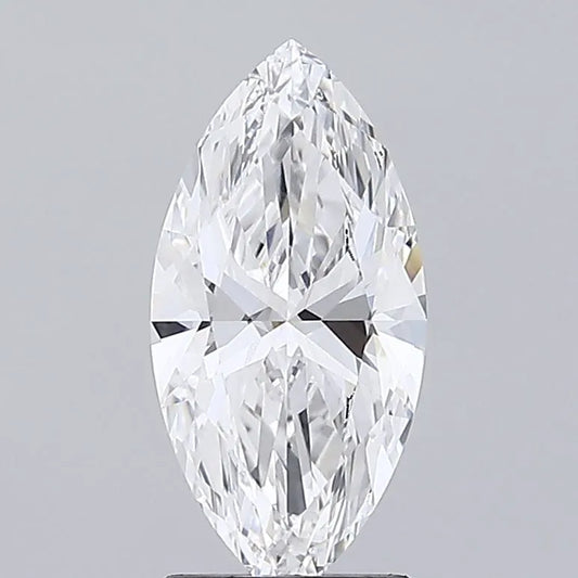 2.02ct Marquise Lab Grown Diamond (Colour E, Clarity VVS1, IGI Certified)