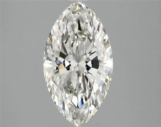 2.02ct Marquise Lab Grown Diamond (Colour H, Clarity VVS2, IGI Certified)