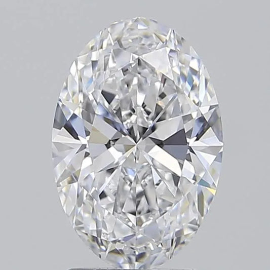 2.02ct Oval Lab Grown Diamond (Colour D, Clarity IF, IGI Certified)