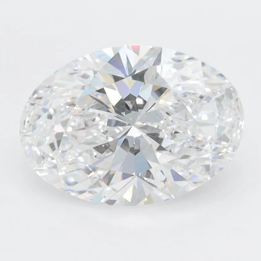 2.02ct Oval Lab Grown Diamond (Colour D, Clarity VVS1, IGI Certified)