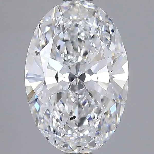 2.02ct Oval Lab Grown Diamond (Colour E, Clarity SI1, IGI Certified)