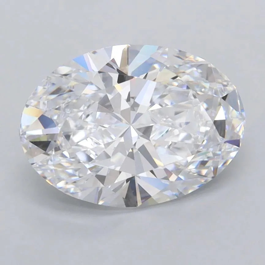 2.03ct Oval Lab Grown Diamond (Colour D, Clarity FL, IGI Certified)