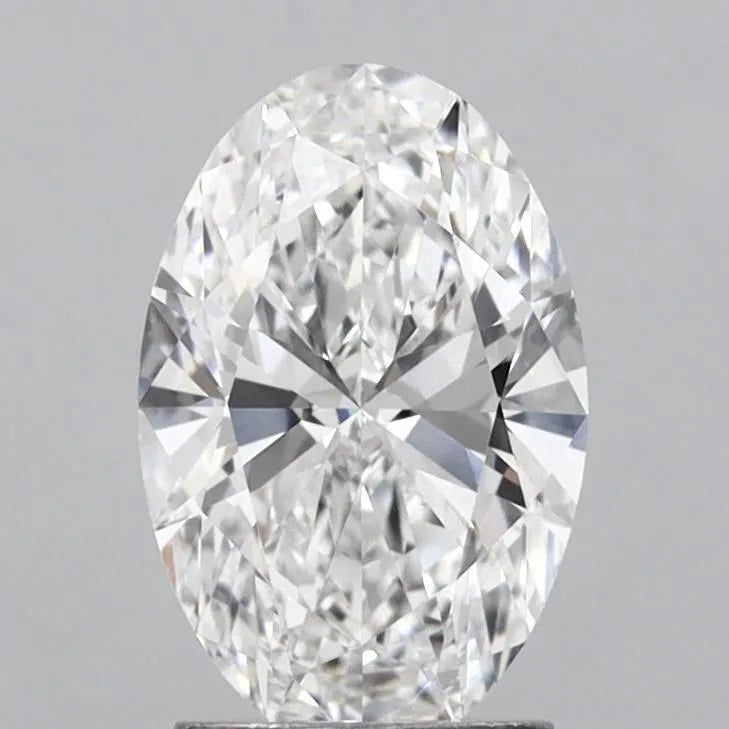 2.04ct Oval Lab Grown Diamond (Colour E, Clarity VVS2, IGI Certified)