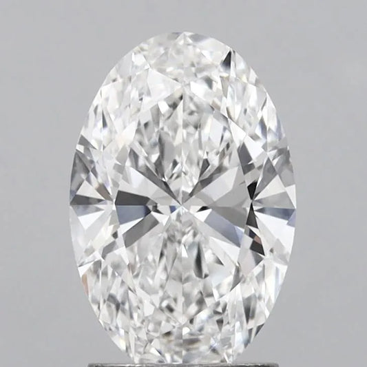 2.04ct Oval Lab Grown Diamond (Colour E, Clarity VVS2, IGI Certified)