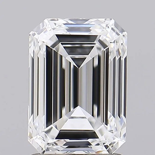 2.05ct Emerald Lab Grown Diamond (Colour E, Clarity VVS1, IGI Certified)