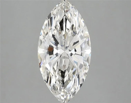 2.06ct Marquise Lab Grown Diamond (Colour H, Clarity VVS2, IGI Certified)
