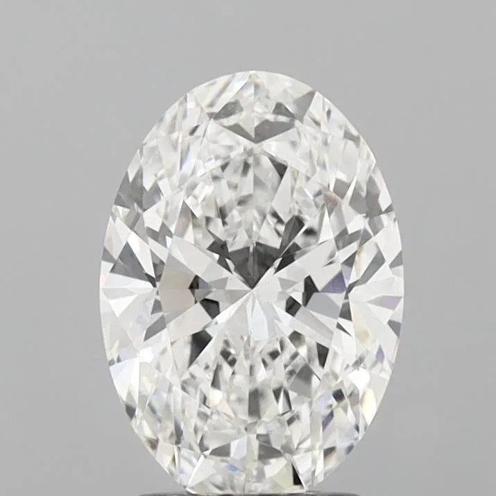 2.06ct Oval Lab Grown Diamond (Colour F, Clarity VVS2, IGI Certified)