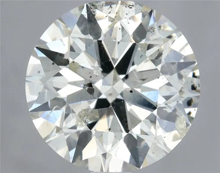2.06ct Round Natural Diamond (Colour I, Clarity SI2, Cut EX, IGI Certified)