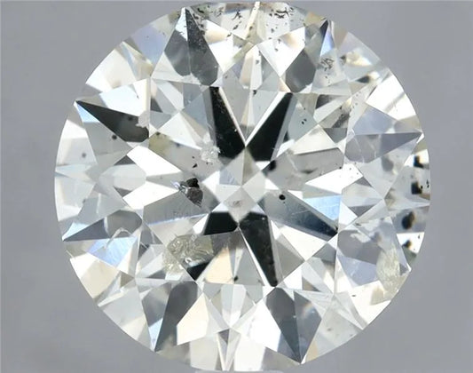 2.06ct Round Natural Diamond (Colour I, Clarity SI2, Cut EX, IGI Certified)