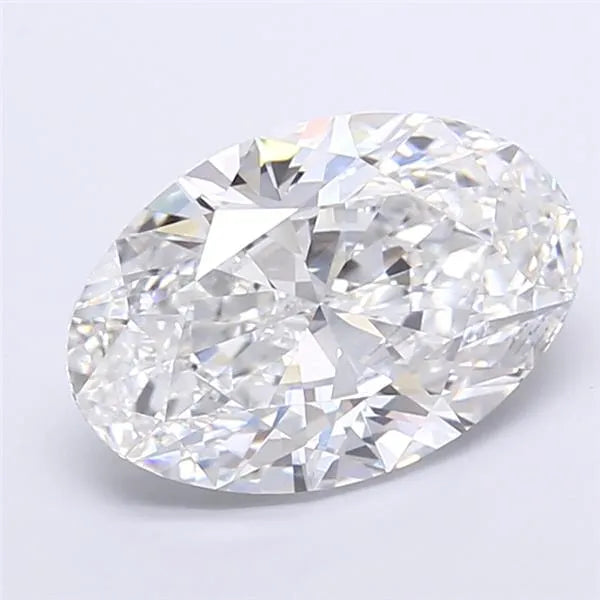 2.08ct Oval Lab Grown Diamond (Colour D, Clarity VVS2, IGI Certified)