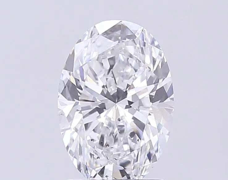 2.09ct Oval Lab Grown Diamond (Colour E, Clarity SI1, IGI Certified)