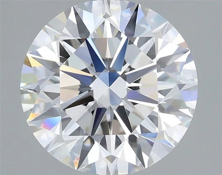 2.10ct Round Lab Grown Diamond (Colour E, Clarity IF, Cut ID, IGI Certified)