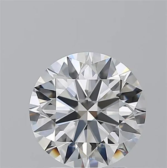 2.12ct Round Natural Diamond (Colour D, Clarity VVS1, Cut EX, GIA Certified)