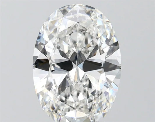 2.20ct Oval Lab Grown Diamond (Colour D, Clarity VVS2, IGI Certified)