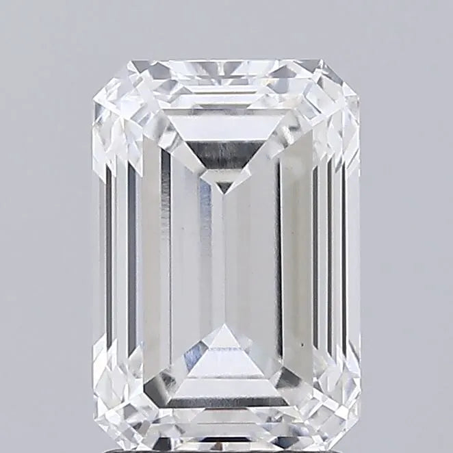 2.30ct Emerald Lab Grown Diamond (Colour E, Clarity VS1, IGI Certified)