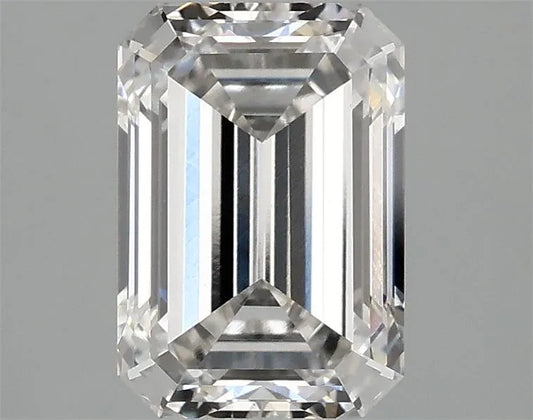 2.30ct Emerald Lab Grown Diamond (Colour G, Clarity VS1, IGI Certified)