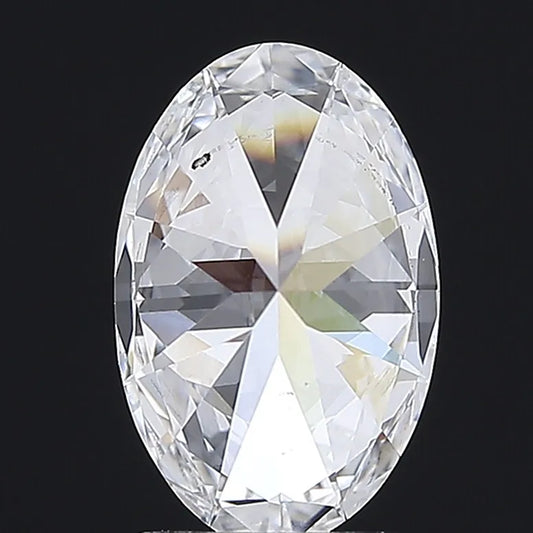 2.30ct Oval Lab Grown Diamond (Colour D, Clarity VVS2, IGI Certified)