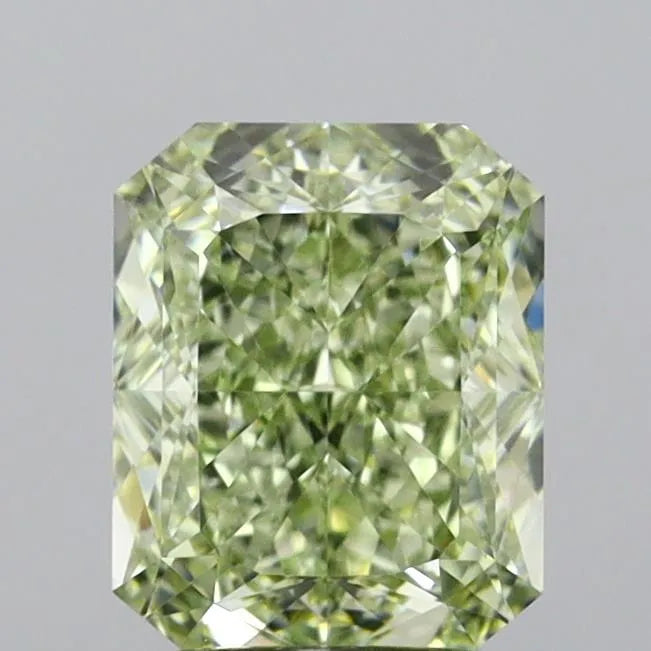 2.41ct Radiant Natural Diamond (Colour Fancy Green, Clarity VS1, GIA Certified)