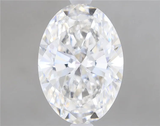 2.50ct Oval Lab Grown Diamond (Colour F, Clarity VVS2, IGI Certified)