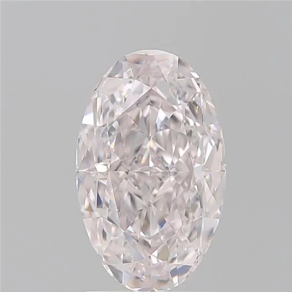 2.50ct Oval Natural Diamond (Colour Very Light Pink, Clarity IF, GIA Certified)