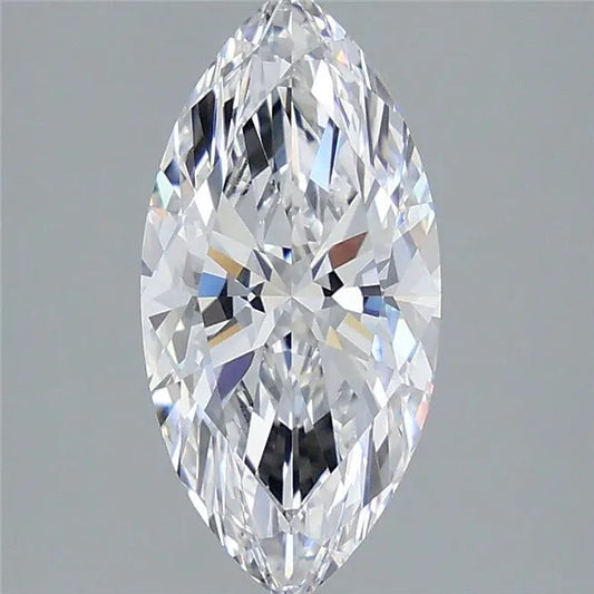 2.51ct Marquise Lab Grown Diamond (Colour D, Clarity IF, IGI Certified)
